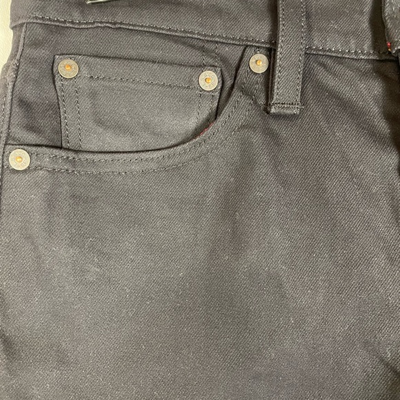 Levi’s 511 NWT Black Straight Leg Black Label Dark Wash Size 29x30￼ - Picture 2 of 9